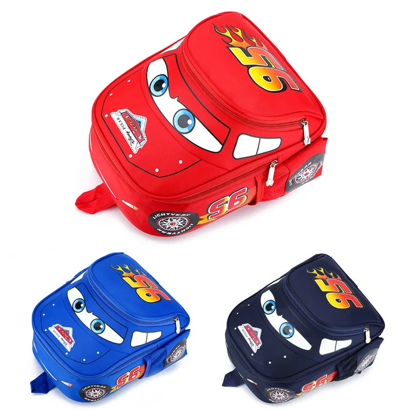 Mochila Escolar Infantil DNY Carros Relâmpago